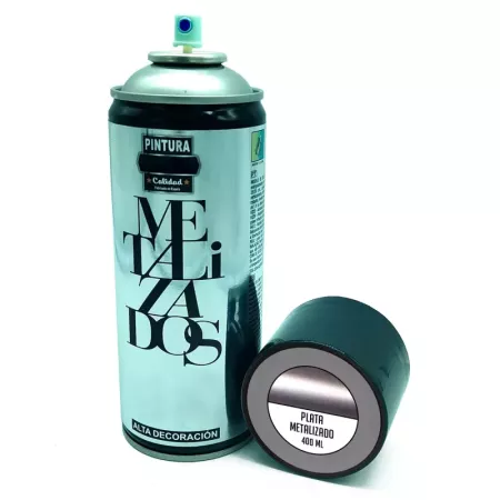 Tradineur - Bote de Pintura en Spray - Fabricado en España - Ideal para cualquier superficie, Madera, Metal, Cartón, Piedra o Ce