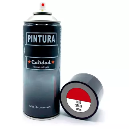 Tradineur - Bote de Pintura en Spray - Fabricado en España - Ideal para cualquier superficie, Madera, Metal, Cartón, Piedra o Ce