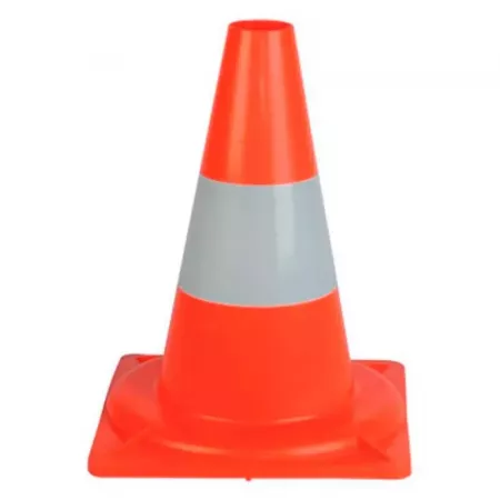 Cono de Seguridad Vial Reflectante, Estable y Apilable 30 cm Cono de Seguridad Vial Reflectante, Estable y Apilable 30 cm