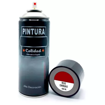 Tradineur - Bote de Pintura en Spray - Fabricado en España - Ideal para cualquier superficie, Madera, Metal, Cartón, Piedra o Ce