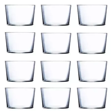 Vasos de cristal Ruta 12 uds, elegantes y aptos lavavajillas Vasos de cristal Ruta 12 uds, elegantes y aptos lavavajillas