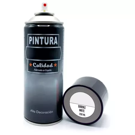 Barniz Mate en Spray 200ml para Madera, Metal y Más Barniz Mate en Spray 200ml para Madera, Metal y Más