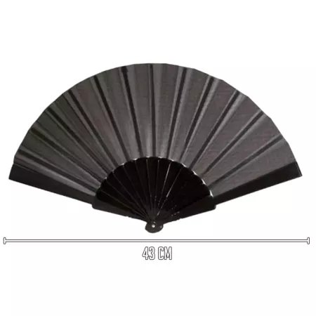 Tradineur - Abanico Chino - Fabricado en plástico - Apertura de 43 cm - Ideal como complemento para disfraces para carnaval - Co