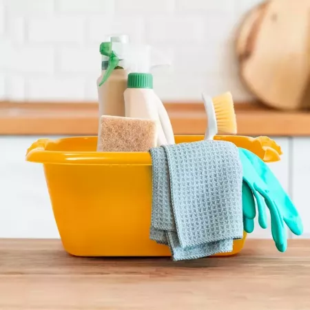 Tradineur - Cubo, Barreño, Tina Multiusos - Fabricado en Plástico - Producto y Utensilio de Limpieza - Forma Cuadrado - Capacida