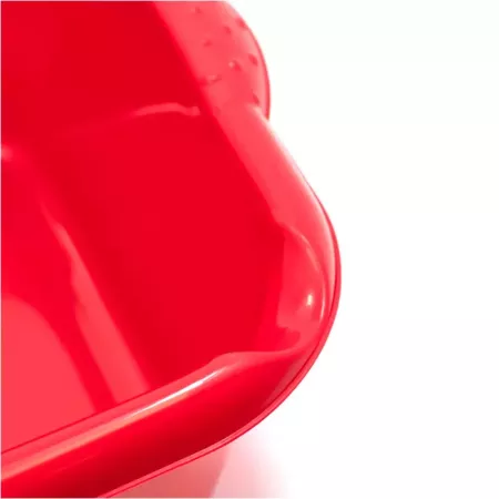 Tradineur - Cubo, Barreño, Tina Multiusos - Fabricado en Plástico - Producto y Utensilio de Limpieza - Forma Cuadrado - Capacida