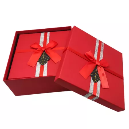 Set 3 Cajas Regalo Rojas con Lazo para Cumpleaños y Navidad Set 3 Cajas Regalo Rojas con Lazo para Cumpleaños y Navidad