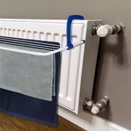 Tendedero Plegable 7m Blanco para Balcón y Radiador Fácil
