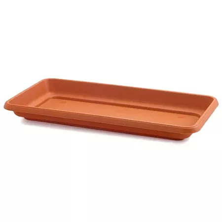 Plato Jardinera 100 cm Marrón Resistente para Plantas