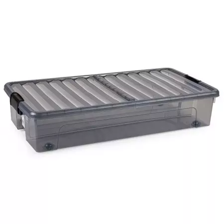 Caja KLIP 35L Bajocama con Cierre Hermético Antracita