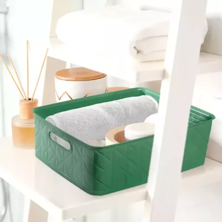 Cesta Origami Plástico 5L para Organizar Hogar y Oficina