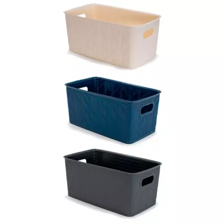Cesta Origami Noche 5L Plástico Resistente para Organizar