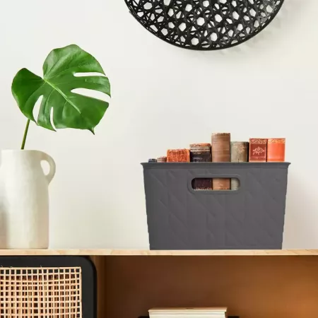 Cesta Origami Noche 5L Plástico Resistente para Organizar