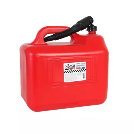 Garrafa Combustible 20L con Embudo para Vehículos y Maquinaria