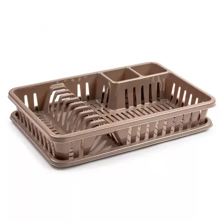 Escurreplatos con Bandeja Antigoteo y Gran Capacidad \(8x45x29.7 cm\) Escurreplatos con Bandeja Antigoteo y Gran Capacidad \(8x45x29.7 cm\)