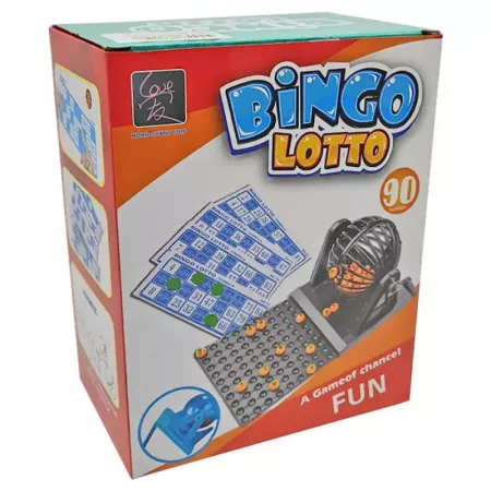 Mini Bingo con Bombo y 12 Cartones, Diversión Familiar Mini Bingo con Bombo y 12 Cartones, Diversión Familiar