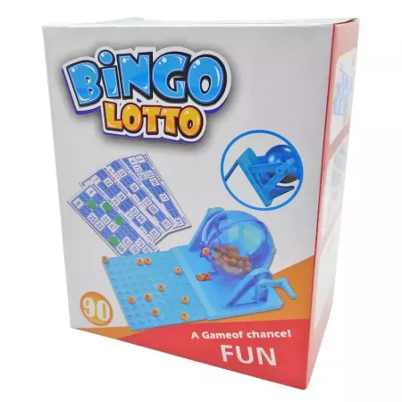 Mini Bingo con Bombo y 12 Cartones, Diversión Familiar Mini Bingo con Bombo y 12 Cartones, Diversión Familiar