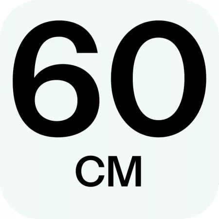 Maceta Pamex 80 L gris oscuro, plástico resistente con drenaje, Ø58,5 ext, Ø52,5 int, base Ø35,5, alto 48 cm