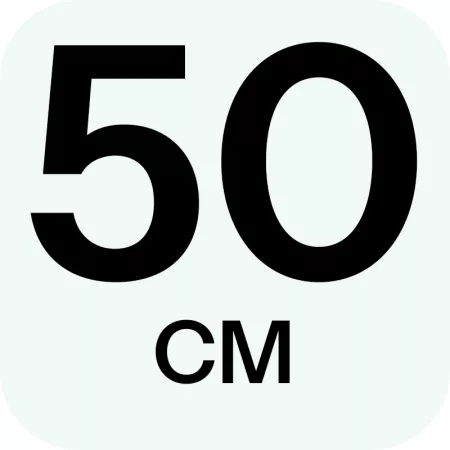 Maceta Redonda Terracota Ø 50 cm, Antracita – Plástico resistente, con drenaje, interior/exterior