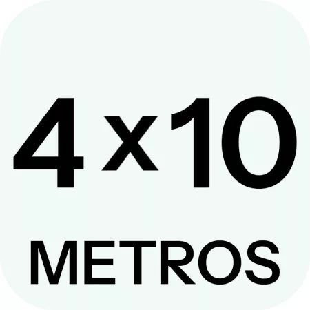 Malla para recogida de aceitunas 4x10 m polietileno alta densidad resistente ligera y durable verde 75 g/m2