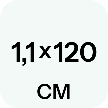 Pack 12 tutores de acero plastificado 1,1 x 120 cm soporte resistente para plantas y árboles en jardín