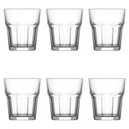 Vasos de Cristal Aras 6 uds 305 ml – Duraderos y Elegantes Vasos de Cristal Aras 6 uds 305 ml – Duraderos y Elegantes
