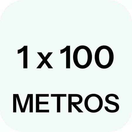 Malla antihierbas negra en rollo 1x100 m tela protectora permeable resistente a UV y desgarro