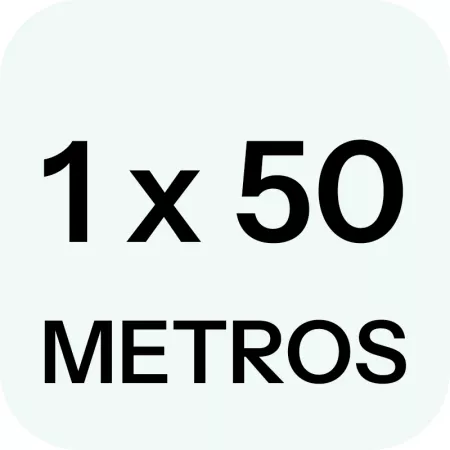 Malla antihierbas 1 x 50 metros para jardín y huerto, duradera, antidesgarro y fácil de instalar y cortar a medida