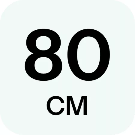 Plato Rectangular 80 cm Marrón para Jardinera Resistente