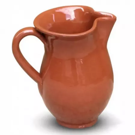 Jarra de Barro Tradicional 2L con Asa y Pico Vertedor Jarra de Barro Tradicional 2L con Asa y Pico Vertedor