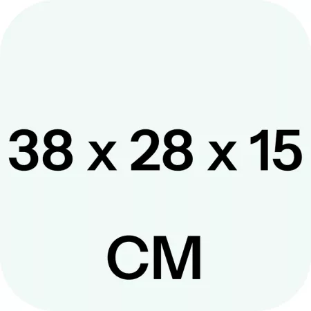 Caja de madera gris con asas 38x28x15 cm almacenamiento multiusos organización decoración herramientas cocina