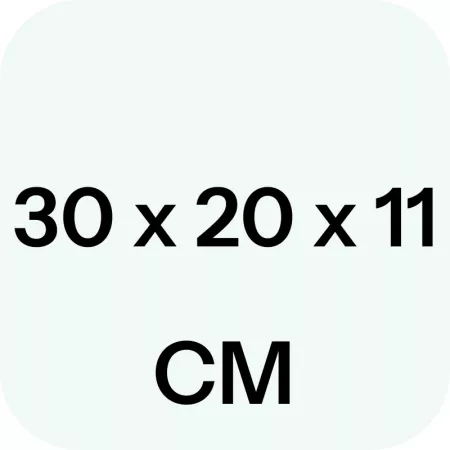 Caja de madera con asas color rosa 30x20x11 cm multiusos para almacenamiento y decoración