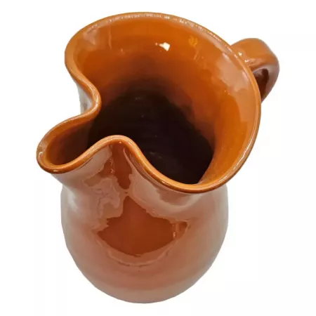 Jarra de Barro Tradicional 2L con Asa y Pico Vertedor Jarra de Barro Tradicional 2L con Asa y Pico Vertedor