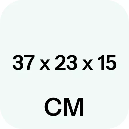 Organizador de Nevera Nº 14 Transparente con Asa, Polipropileno, 15 x 23 x 37 cm, Apto Lavavajillas y Sin BPA