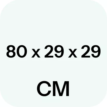 Taburete Clásico Madera Natural 80 cm Robusto y Estable