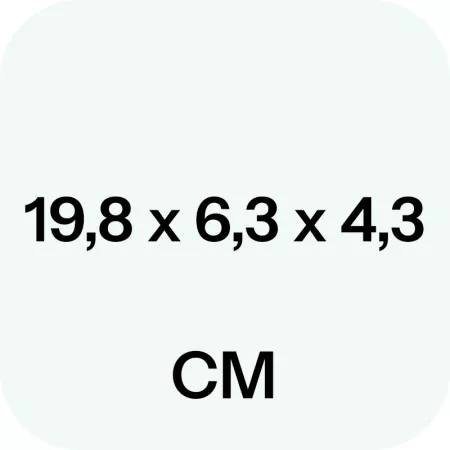 Caja de madera alargada con cierre metálico para joyas manualidades y decoración 19,8 x 6,3 x 4,3 cm modelo aleatorio