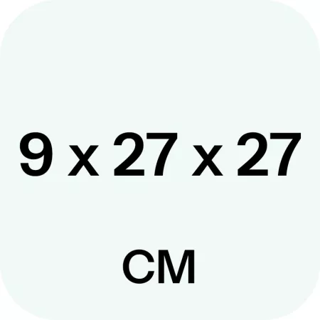 Cesta de mimbre con asas 8 x 27 x 27 cm, resistente y versátil para ordenar cocina, baño y salón