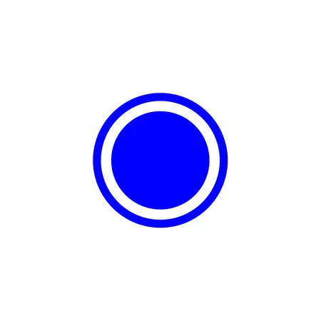 Pack 2 Archivadores A-Z Palanca 2 Anillas Tamaño A4 Lomo 7.5 cm Color Azul Ideal Oficina y Estudio