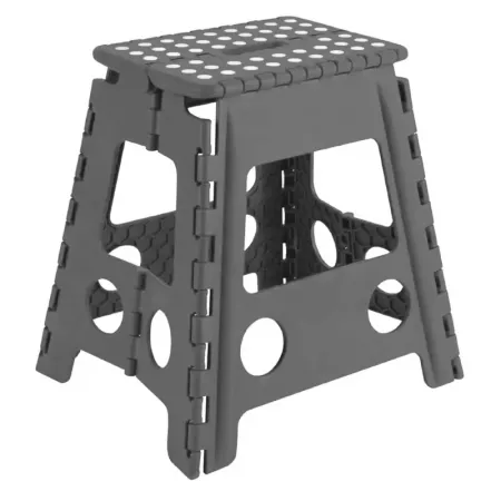 Taburete Plegable PVC Resistente 150 kg con Patas Antideslizantes Taburete Plegable PVC Resistente 150 kg con Patas Antideslizantes