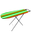 Tradineur - Tabla de Planchar Plegable - Fabricada en Madera - Incluye soporte para plancha y patas metálicas antideslizantes - 33 x 100 cm - Color Surtido