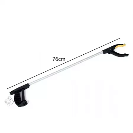 Agarrador ergonómico 76 cm ligero negro antideslizante Agarrador ergonómico 76 cm ligero negro antideslizante