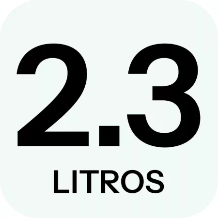 Tarro de Cristal 2300 ml con Tapa Metálica y Rosca Fácil