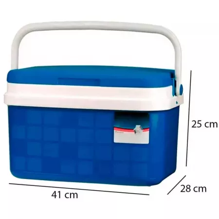 Nevera portátil 16L azul oscuro | Mantén tu frío 6h fácil Nevera portátil 16L azul oscuro | Mantén tu frío 6h fácil