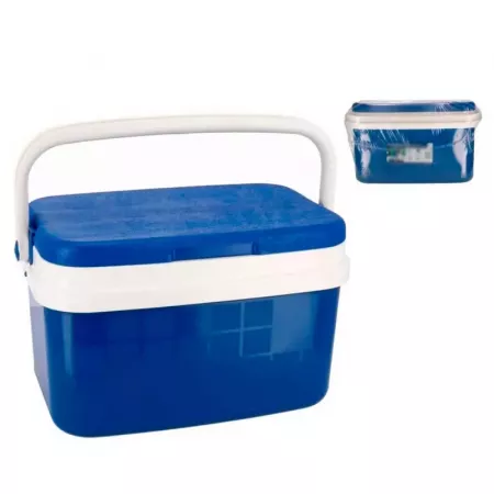 Nevera portátil 16L azul oscuro | Mantén tu frío 6h fácil Nevera portátil 16L azul oscuro | Mantén tu frío 6h fácil