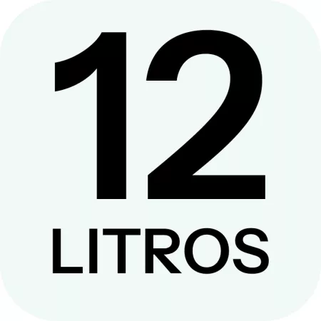 Caja organizadora 12 L con bandeja, 18 x 34 x 27 cm, plástico resistente, colores pastel Rosa, Verde o Marrón