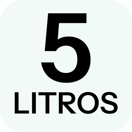 Caja organizadora plástica 5L con tapa, colores aleatorios