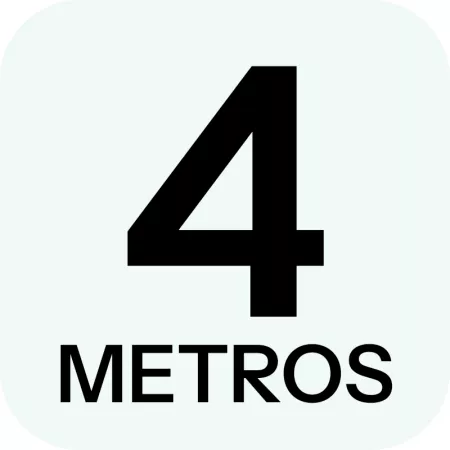 Palo Extensible Pamex hasta 4 m para Escoba, Fregona y Limpia Cristales, Aluminio y Plástico, Blanco y Azul, Ligero y Resistente
