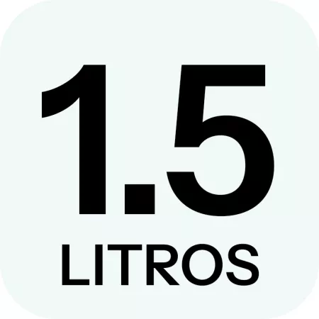 Fuente de vidrio rectangular 1,5L apta horno y microondas