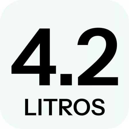 Dispensador de bebidas 4.2 L con grifo, transparente, 20.5 x 7.5 x 39 cm, para nevera, libre de BPA, asa y tapón