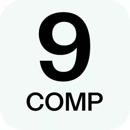 Maletín Clasificador Transparente 9 Compartimentos Resistente