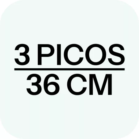 Azada 3 Picos Ergonomica con Mango de Madera, Acero Resistente Azada 3 Picos Ergonomica con Mango de Madera, Acero Resistente